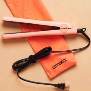 Amika Pink 1.25” Limited Edition Strand Perfect Styler NWT